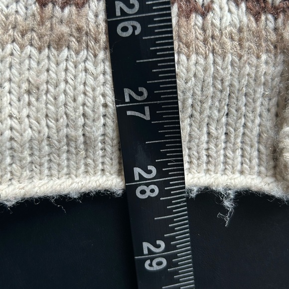 St. John’s Bay Open Cardigan Sweater Drape Collar Women’s M Festive Momcore - Picture 9 of 12